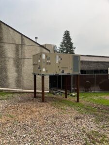 This unit services the south half of the sanctuary.